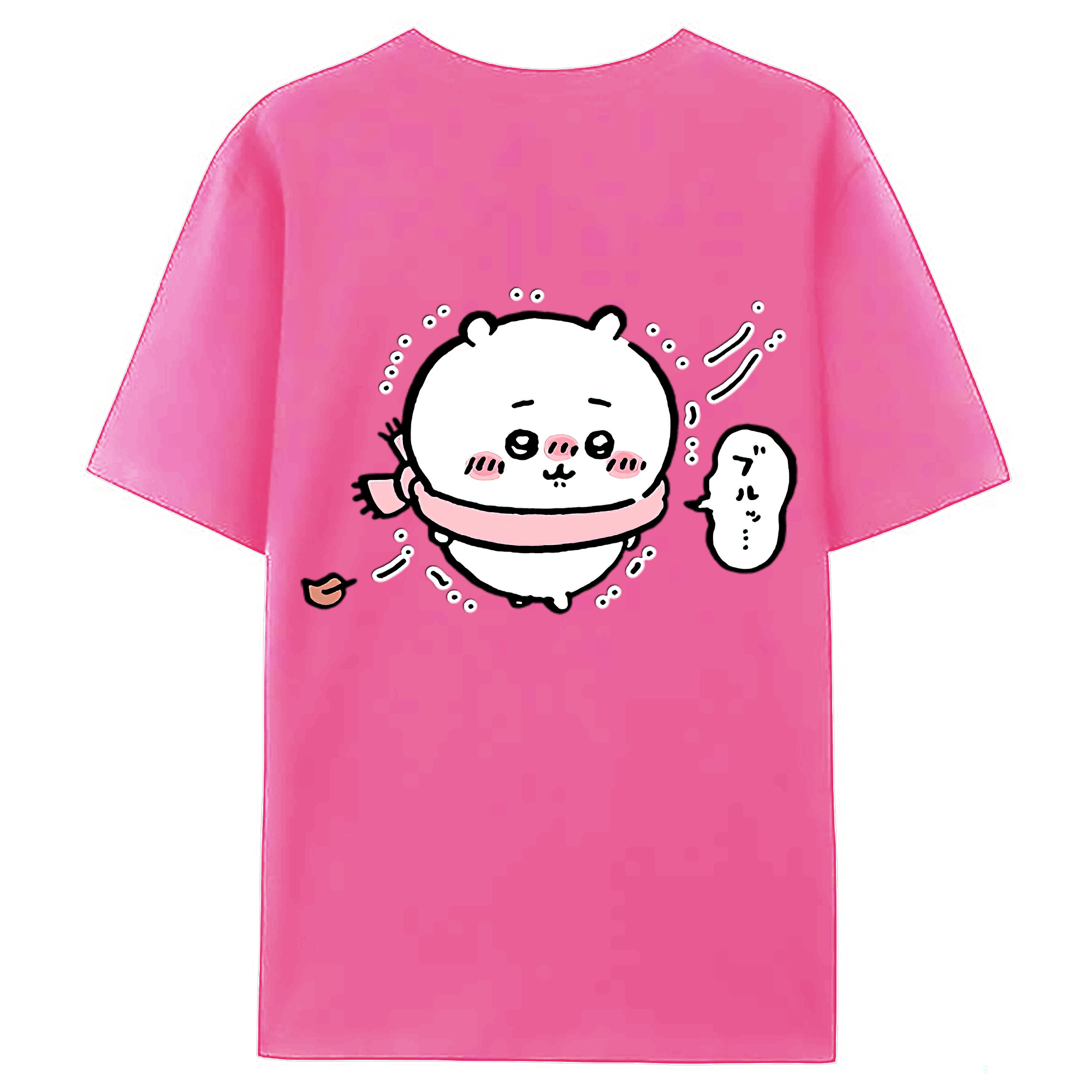 （画像用） ちいかわ ちいかわ Chii-kawa chiikawa レディース半袖Tシャツ(バックプリント)